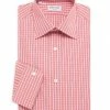 Charvet Small Windowpane Plaid Tonal Silk Dress Shirt For Men -CHARVET AND GUERLAIN Sales unnamed file 153