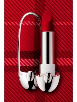 Guerlain Rouge G Fashion-Inspired Luxurious Velvet Lipstick Case Black Velvet -CHARVET AND GUERLAIN Sales unnamed file 302