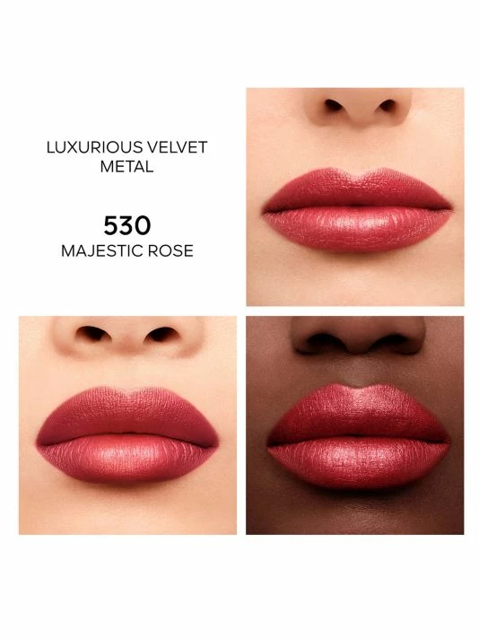 Guerlain Rouge G Customizable Luxurious Velvet Metallic Lipstick 880 Magnetic Red 5 Guerlain Rouge G Customizable Luxurious Velvet Metallic Lipstick 880 Magnetic Red - Image 3