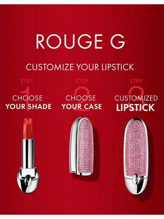 Guerlain Rouge G Stunning Gem Customizable Lipstick Case Amethyst Emotion 5 Guerlain Rouge G Stunning Gem Customizable Lipstick Case Amethyst Emotion - Image 3