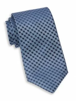 Charvet NSS Geo Silk Tie For Men