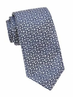 Charvet Confetti Woven Silk Tie For Men